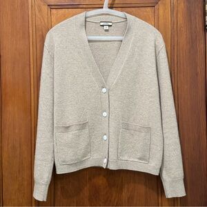 J.Crew Cashmere Patch-Pocket Cardigan